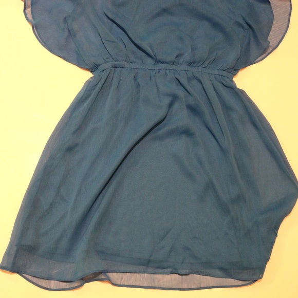 Express blue dress(small) - Picture 3 of 5